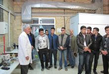 گزارش تصویری بازدید دانش آموزان پسر سال چهارم دوره دوم دبیرستان، از دانشگاه صنعتی شاهرود